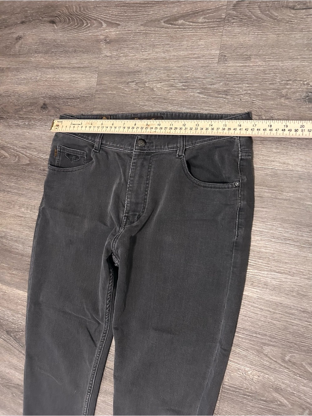 Loro Piana Black Jeans Pants Sz 34x26 Skinny Designer Luxury - Picture 14 of 16